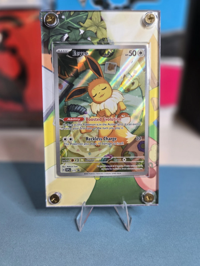 Prismatic Evolutions SV: Eevee 173 Promo Card Extended Art Case No card